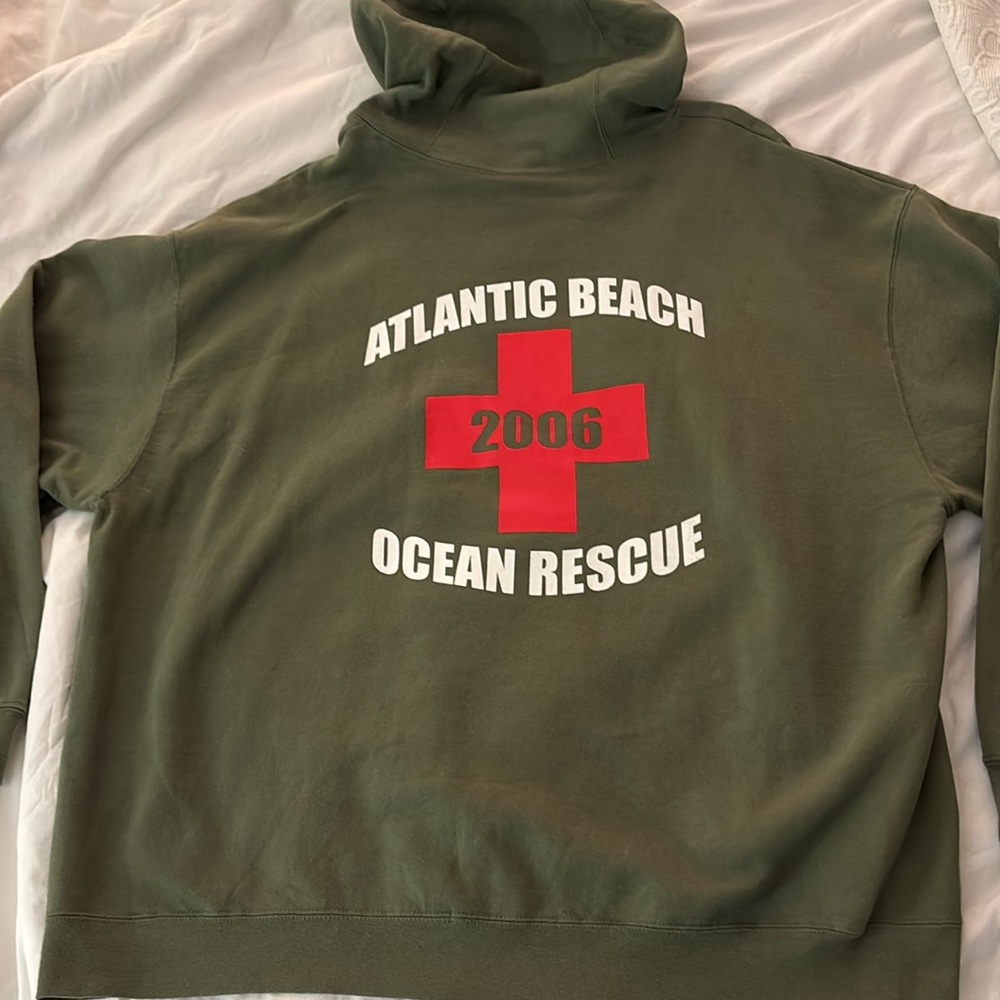 Atlantic Beach Ocean Rescue 2006 Hooded Sweatshirt-XXL-Unisex🛟